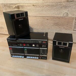 Vintage 1980’s National RX-CW30F boombox‎ made in  Japan RARE